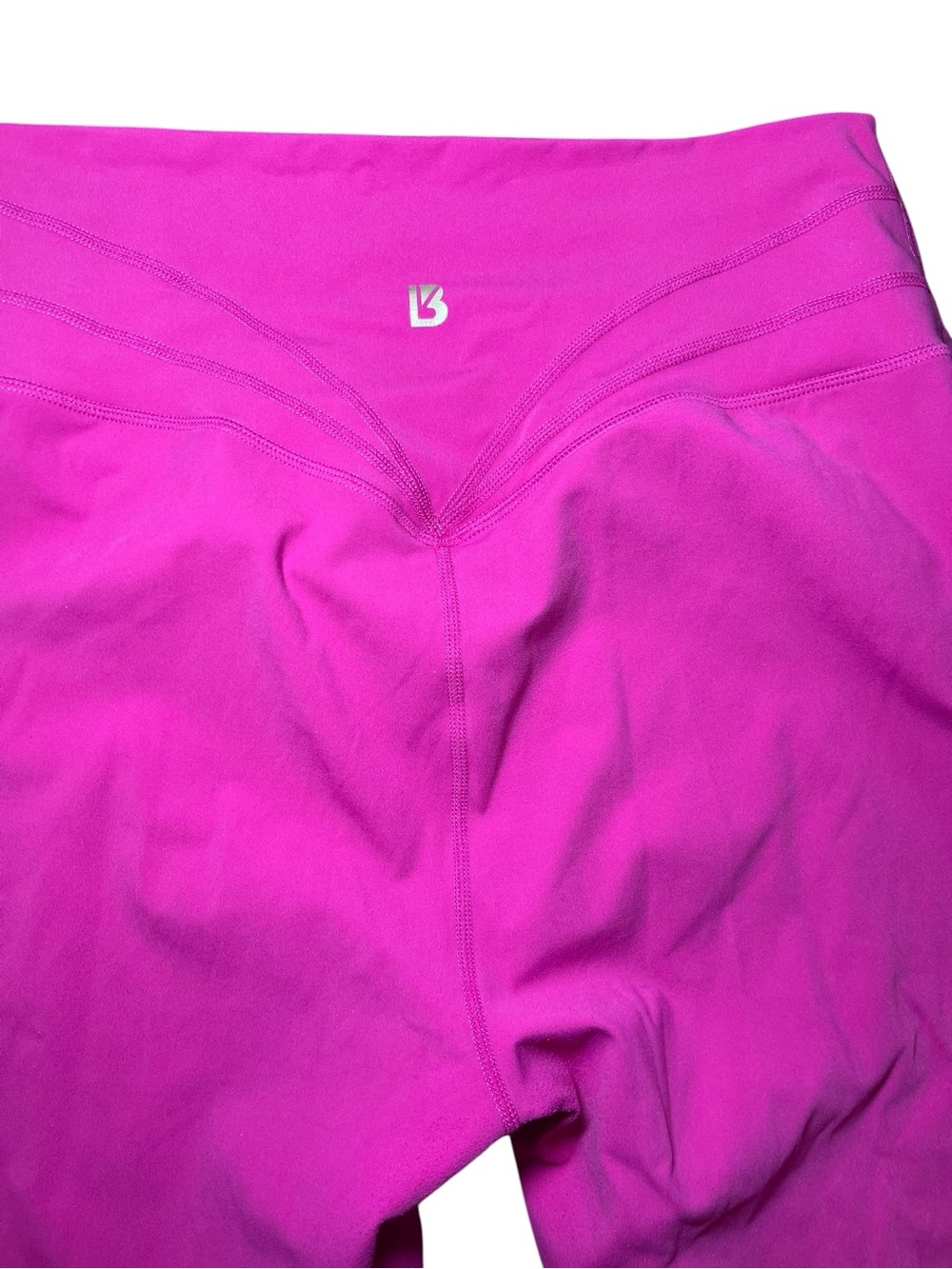 Buffbunny High-Waisted Pharaoh Pink Legacy Leggings Size XL - Picture 9 of 10